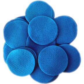 Playfully Ever After Blue Craft Felt Circles (1 Inch - 100pc)