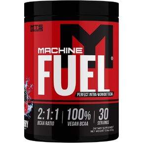 MTS Nutrition Machine Fuel - Recover, Replenish, Refuel - Vegan Hydration + Electrolyte Support - (Blue Razz Lemonade, 30 Servings)