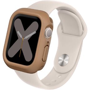 RHINOSHIELD Bumper Case Compatible with Apple Watch Series 9/8 / 7 [45mm] | Slim Protective Cover - Lightweight and Shock Absorbent - Classic Black