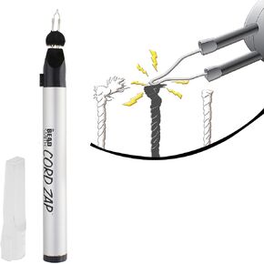 The Beadsmith Cord Zap - 7-Inch Extra Strong Thread Burner for Heavier Cords - Trim, Burn and Melt Thread with one Touch, Ideal for Finishing Bead Weaving and stringing Projects