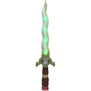 Disney's Raya and the Last Dragon Feature Dragon Blade - Action & Adventure Sword - Motion Activated with Lights & Sounds, Green