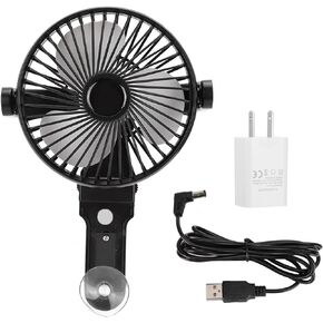 Mute Aquarium Chiller, Temperature Control Fish Tank Cooler, Automatic Aquarium Heat Dissipation Fan with USB Cable Suction Cup, Aquarium Replacement Supplies, 110 240V US Plug