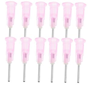 KICHOUSE 100pcs Dispensing Needle Replacement Tips Needle Dispensing Tips Bd Dispensing Needles for Industry Replacement Needles for Industry Small Tip Needle
