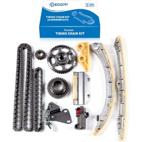 ECCPP Engine Timing Chain Kit for Acura RSX,for Honda Civic 2.0L 2.4L