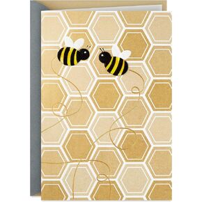 Hallmark Anniversary Card, Love Card, Romantic Birthday Card (Honeybees)