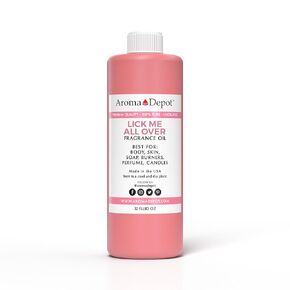Aroma Depot Lick Me All Over Perfume/Body Oil (7 Sizes) Our Interpretation, Premium Quality Uncut Fragrance Oil (32 Ounce Plastic Bottle (960ml))