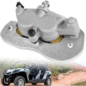 Front Left Brake Caliper & Sintered Brake Pads Compatible with Defender 2016-2022 Maverick 2017-2022 Commander 2021-2022, Replace 705601462 705601887