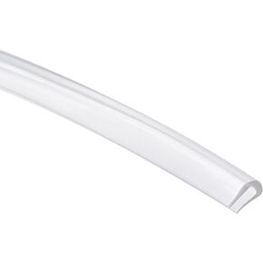 uxcell Trim Seal, PVC U-Seal Channel Edge Protector Sheet, Fits 1-1.5mm Edge 3Meters/9.84Ft Length, 0.2" Height Transparent