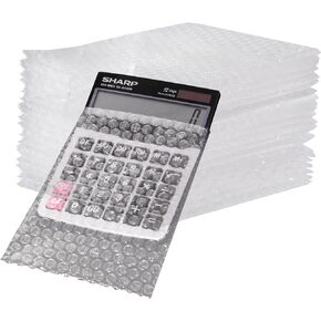 4x6 Inch Bubble Cushion Wrap Bags，50 Pack Small Clear Bubble Out Pouches Double Walled Bubble Cushioning Bags for Shipping Moving Storage