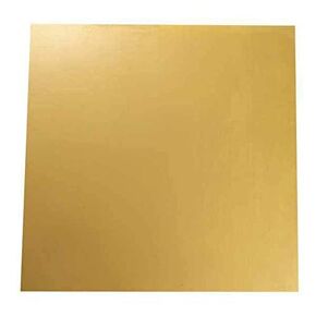 Rubber Sheet, Natural Gum Rubber Width 12 in, Rubber Length 12 in, Rubber Thickness 1 in, 40A