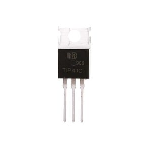 HUABAN 10 Pieces TIP41C BJT Bipolar Silicon Transistor NPN 100V 6A TO220 Transistor
