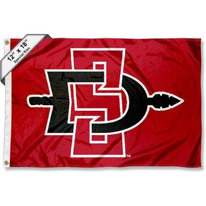 College Flags & Banners Co. SDSU Aztecs Golf Boat Mini Flag