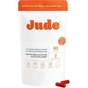 Jude Bladder Control Tablets, Daily Supplement, Reduce Leaks, Relieve Need-to-Go Urgency, Improve Sleep, Overactive Bladder Tablets (60 Count (Pack of 1))