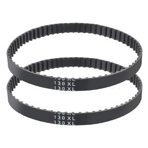 TOPPROS 130XL SeriesWidth 3/8 inch Industrial Timing Belt，Pack of 2