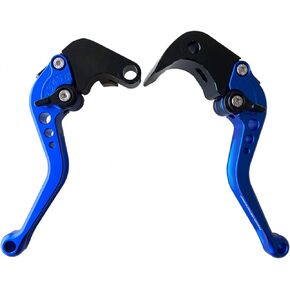 رافعات الفرامل والقابض القصيرة من RIDE IT FOREVER لـ 2006 2007 2008 2009 2010-2022 GSXR600/GSXR750، 2005-2006 GSXR1000-رافعات دراجة نارية سوداء قابلة للتعديل