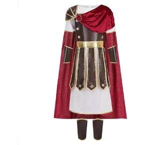 Roman Soldier Costume for Kids Warrior Knight Viking Gladiator Cosplay