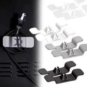Cord Organizer for Kitchen Appliances - Upgraded Adhesive Cord Winder Wrapper Holder Cable Organizer for Small Home Appliances Cord Keeper on Stand Mixer,Blender,Coffee Maker,Pressure Cooker (Clear)
