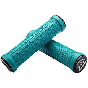 RaceFace AC990088 Lock-On Grippler Grips, Turquoise, 30mm