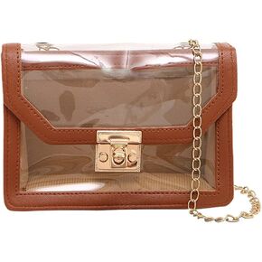 حقيبة شفافة معتمدة من UEOE، محفظة شفافة للنساء، حقيبة كروس شفافة للحفلات والمناسبات الرياضية in Kuwait