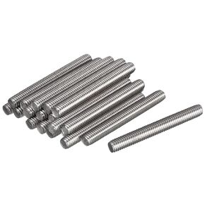 Awclub Fully Threaded Rod, M4-0.7 Thread Pitch, 40mm Length 304 Stainless Steel Thread Bar Studs Rods, Right-Hand Threads 20pcs