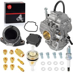 Carburetor Carb & Intake Manifold Boot For Polaris Sportsman 500 96-98 Sportsman 500 6x6 NO HO 2000-2008 Big Boss 500 Magnum 425 500 Ranger 400 Sportsman 335 1995-2003