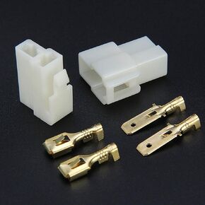 Automotive Electrical Wire Connector Male Female Cable Terminal Plug Kits for Motorcycle, Bike, Car, Boats 8 Pins Ways 1PCS