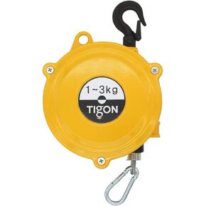 Tigon TW-3 Spring Balancer, Tool Balancer with Steel Cable, (Load Capacity: 1-3 kg/2.2-6.6 lbs)