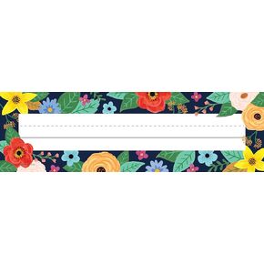 Teacher Created Resources Wildflowers Flat Name Plates (TCR6698)