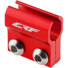 CHJIAOL Front Brake Hose Guide Clamps Holder For Honda CRF125R CRF150R CRF250R CRF250X CRF450R CRF450R CRF450L Off-road motorcycle holder fuel hose clamp front pulling piece adapter