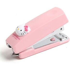 Hello Kitty Mini Stapler Pink Kid Cute Baby Girl Gift Staple Desk Office Teen