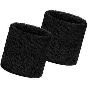 Sports Wristband Set for Men & Women, Sports Wristband Absorbent Sweatbands Head Wrist Hand Sweatband Headband, Finger Protector Sleeves, Wrist Bands for Tennis Basketball Gym Gymnastics