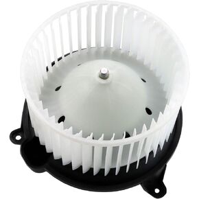 HVAC Blower Motor with Fan Cage Replaces 700101 XC3Z 19805 CA Fit for Chevrolet 2003-2007| Fit for GMC 2003-2009| Fit for Hummer H2 | 3 Bolt Mount Style 2003-2009, w/Custom Center Console