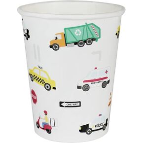 Transportation Party Cups, 12 ct | Car Party Cups | City Transportation Paper Cups