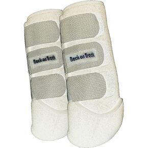 Back on Track Therapeutic Horse Exercise Boots for Hind Legs, Black, Large