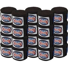 Combat Sports Semi-Elastic Handwraps - 10 Pack