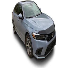Auto Ventshade [AVS] Aeroskin Hood Protector | Fits 2022 - 2024 Honda Civic, Low Profile/Flush - Smoke | 322205