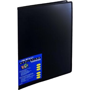 Itoya ProFolio Evolution 13x19 Black Photo Album Book with 48 Pages - Photo Album Art Portfolio Folder for Artwork - Picture Book Portfolio Binder - Presentation Binder Photo Book in Saudi Arabia