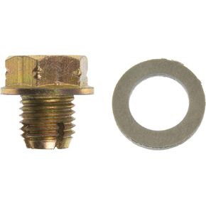 Dorman 090-174 Oil Drain Plug Oversize M12-1.50 S.O., Head Size 17Mm, 5 Pack Universal Fit