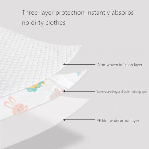 مرايل ورقية للاستعمال مرة واحدة، 20 مريلة للاستعمال مرة واحدة - مرايل سفر للأطفال، مرايل للأطفال للاستعمال مرة واحدة مع أداة تجميع فتات الخبز - ناعمة ومقاومة للتسرب ومريحة للأطفال الرضع والتغذية والسفر والاستخدام الخارجي in Kuwait