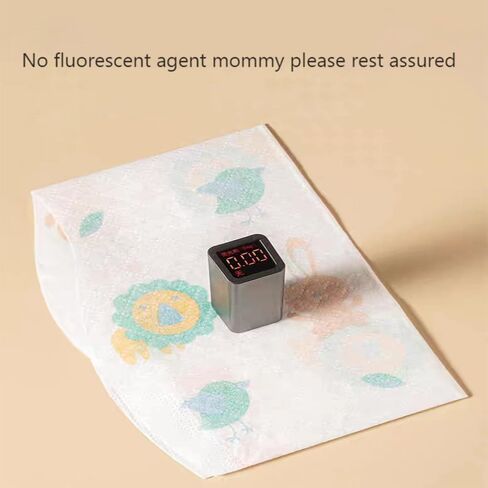 مرايل ورقية للاستعمال مرة واحدة، 20 مريلة للاستعمال مرة واحدة - مرايل سفر للأطفال، مرايل للأطفال للاستعمال مرة واحدة مع أداة تجميع فتات الخبز - ناعمة ومقاومة للتسرب ومريحة للأطفال الرضع والتغذية والسفر والاستخدام الخارجي in Kuwait