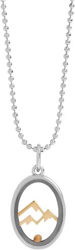 قلادة على شكل كبسولة من بذور الخردل على شكل بومة أوريغامي، رائعة كهدية للتواصل الأول أو التأكيد، 18-20 بوصة in Kuwait