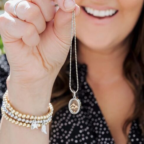 قلادة على شكل كبسولة من بذور الخردل على شكل بومة أوريغامي، رائعة كهدية للتواصل الأول أو التأكيد، 18-20 بوصة in Kuwait