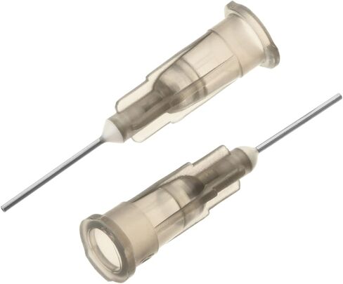 Utoolmart Industrial Dispensing Needle, 17G Blunt Tip Syringe Needles with Luer Lock, Stainless Steel Precision Applicator, for Refilling E-Liquid Inks and Syringes, Transparent Color, 10pcs in Saudi Arabia