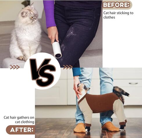 بيجامة للقطط من بوناويت للقطط فقط، ملابس للقطط ذات شعر لزج، تمنع تساقط شعر القطط الصغيرة، ملابس تنكرية للحيوانات الأليفة، بدلة تعافي القطط للقطط أو الكلاب الصغيرة in Kuwait