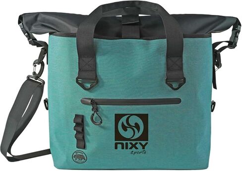 NIXY Waterproof Tote Bag - Beach, Swimming, Travel, Boating, Gym - Front Zipper Pocket, Inside Pockets, Zip Top in Saudi Arabia