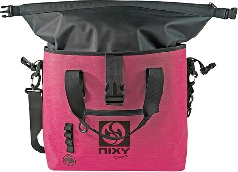 NIXY Waterproof Tote Bag - Beach, Swimming, Travel, Boating, Gym - Front Zipper Pocket, Inside Pockets, Zip Top in Saudi Arabia