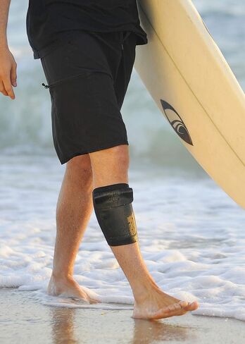 DRFT Waterproof Leg Ankle Pouch for Swimming, Surfing, Kayaking, Fishing, Boating, Running, Biking (Black, Small/Medium) in Kuwait