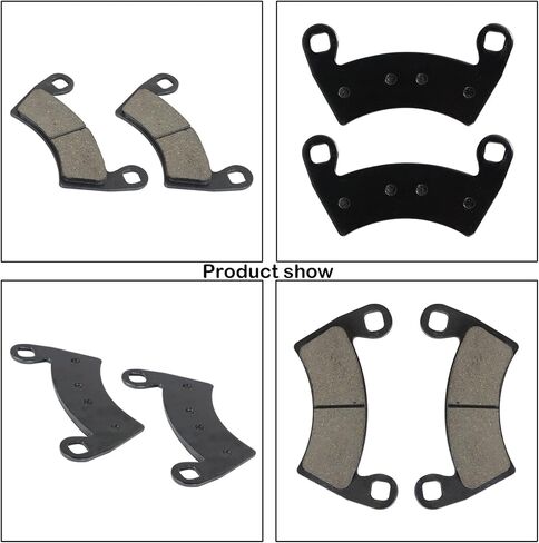 munirater Front Left Right Brake Calipers with Pads Replacement for Polaris Ranger Crew XP 900 / XP 1000 in Saudi Arabia