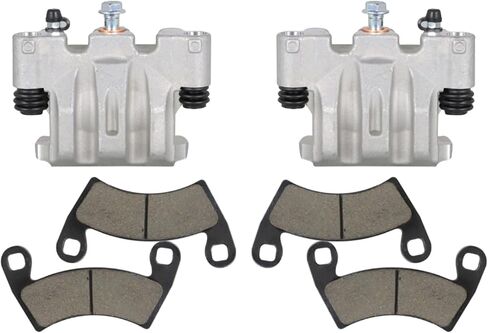 munirater Front Left Right Brake Calipers with Pads Replacement for Polaris Ranger Crew XP 900 / XP 1000 in Saudi Arabia