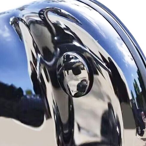 مسامير ثقب المرآة الداخلية للدراجة النارية HDBUBALUS لدراجة Harley Batwing Street Glide Electra Glide 1996-2016 Tri Glide 2009-2014 أسود in Saudi Arabia